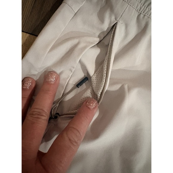 Motion Men's Joggers Large Light Beige Lightweight Pockets Drawstring Comfort - Picture 3 of 7